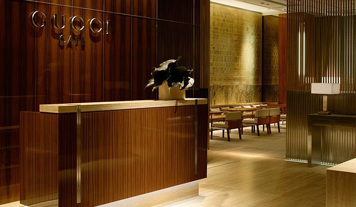 東京銀座Gucci Cafe Ginza餐廳空間設(shè)計(jì)