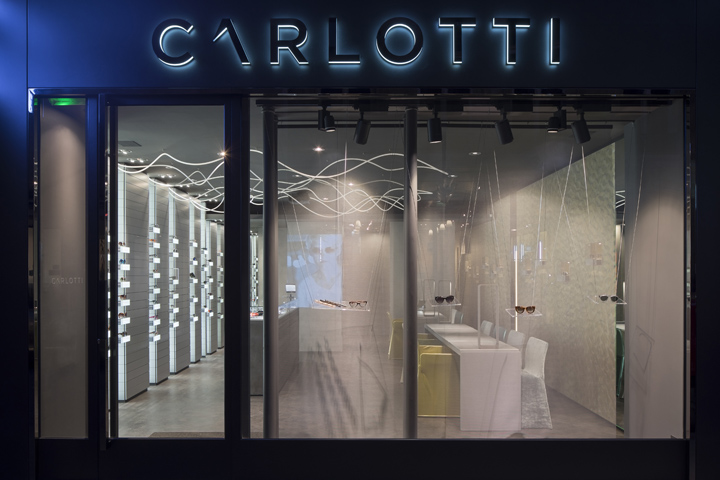 Carlotti optic眼鏡專賣店空間設(shè)計(jì)